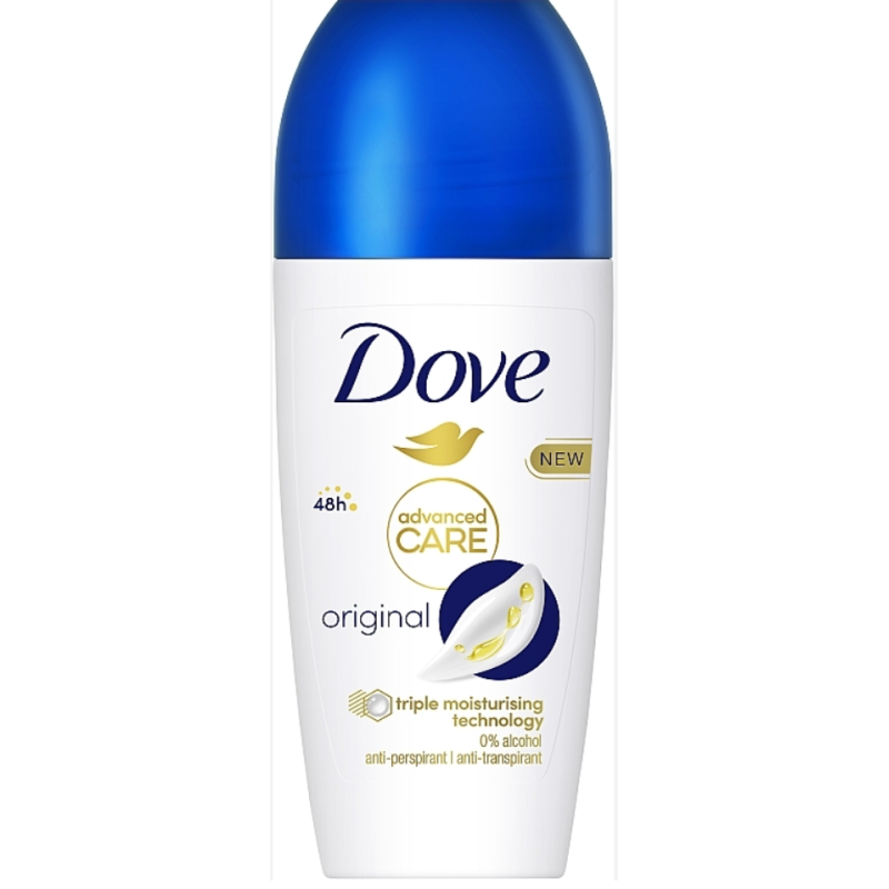 DOVE DEO ADV 0%SALI ROLL-ON 50ML GF CETR