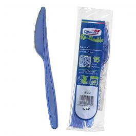 DOPLA COLTELLI COMPACT 15PZ RIUT.BLU