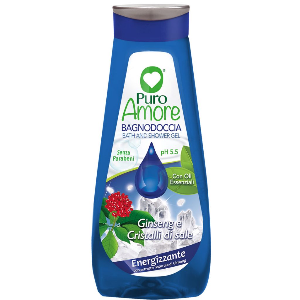 PURO AMORE BAGNO 650ML GINSENG