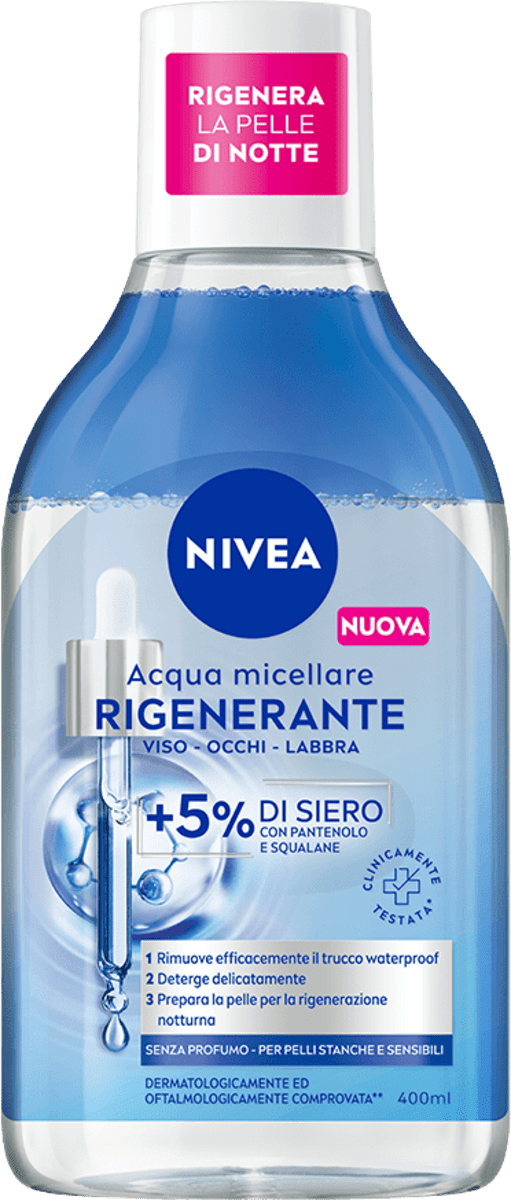 NIVEA ACQUA MICELLARE 400ML SIERO INFUSA
