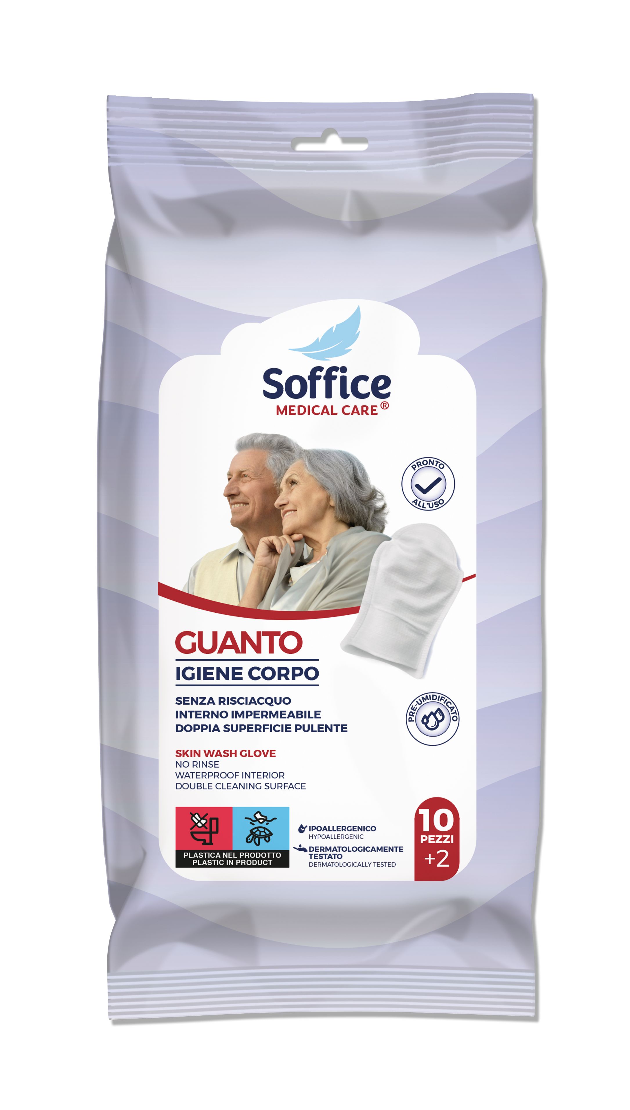 SOFFICE GUANTI DETERGENTI ANZIANI 12PZ