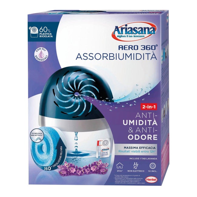 ARIASANA POWER AERO 360 KIT COMP.LAVANDA