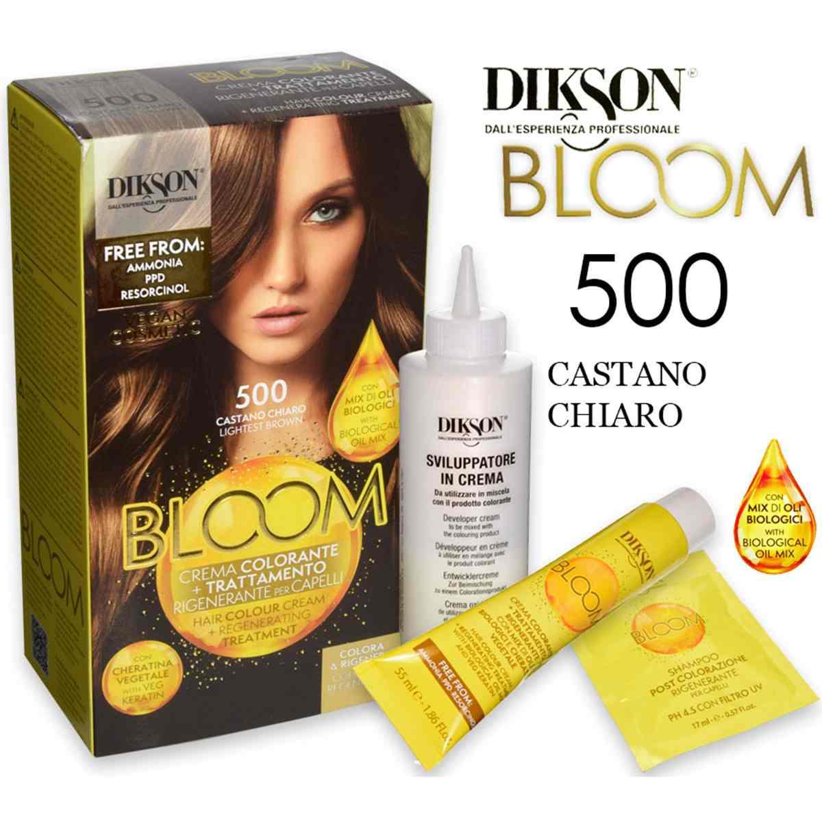 BLOOM CREMA COLOR 500 CASTANO CHIARO