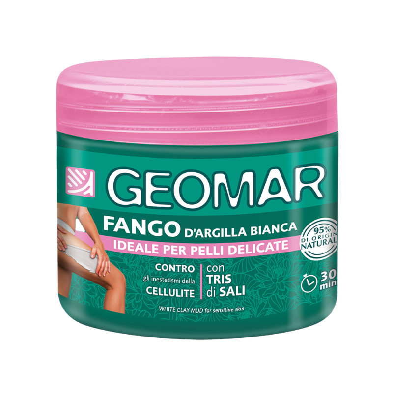 GEOMAR FANGO ARGILLA BIANCA P/SENS.600GR
