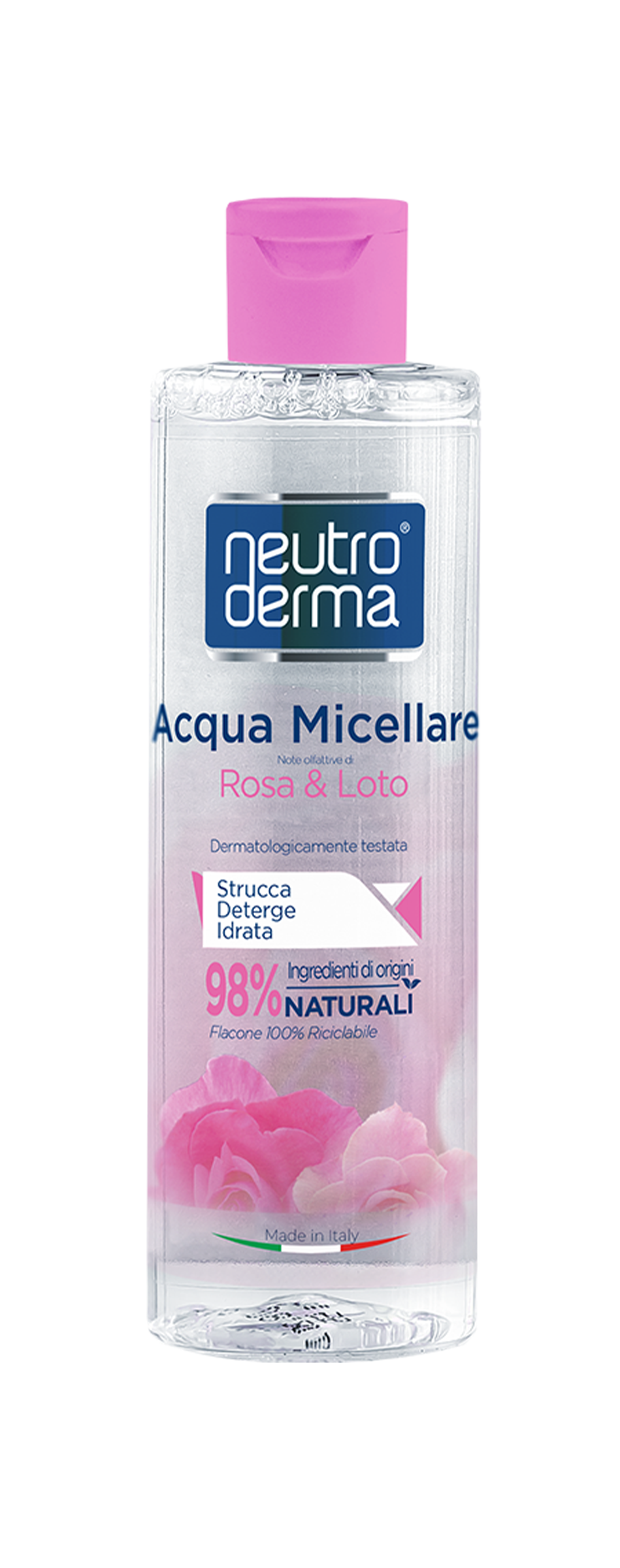 NEUTRODERMA ACQUA MICELLARE 500ML ROSA