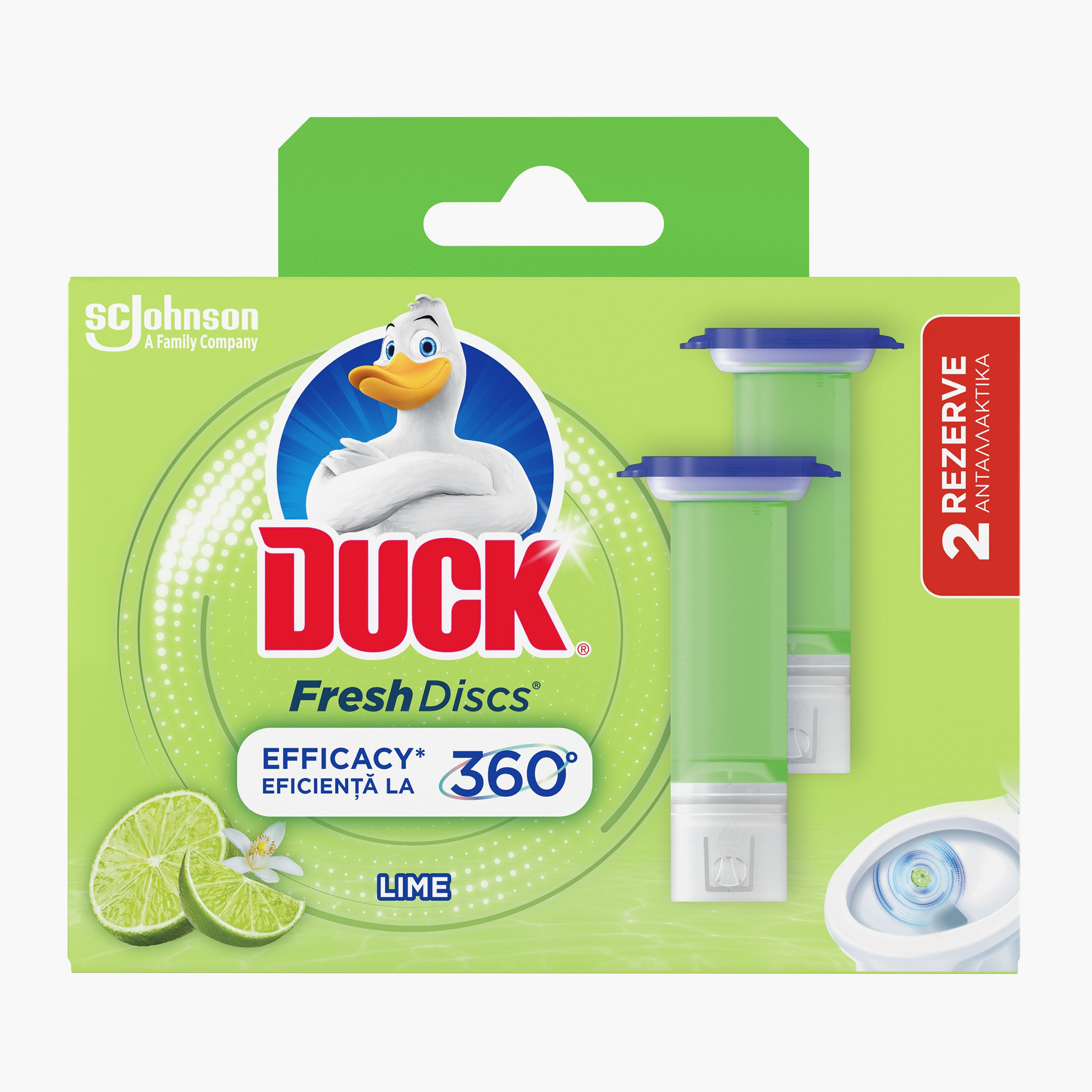 ANITRA WC DUCK FRESH DISCS GARD/TROPIC