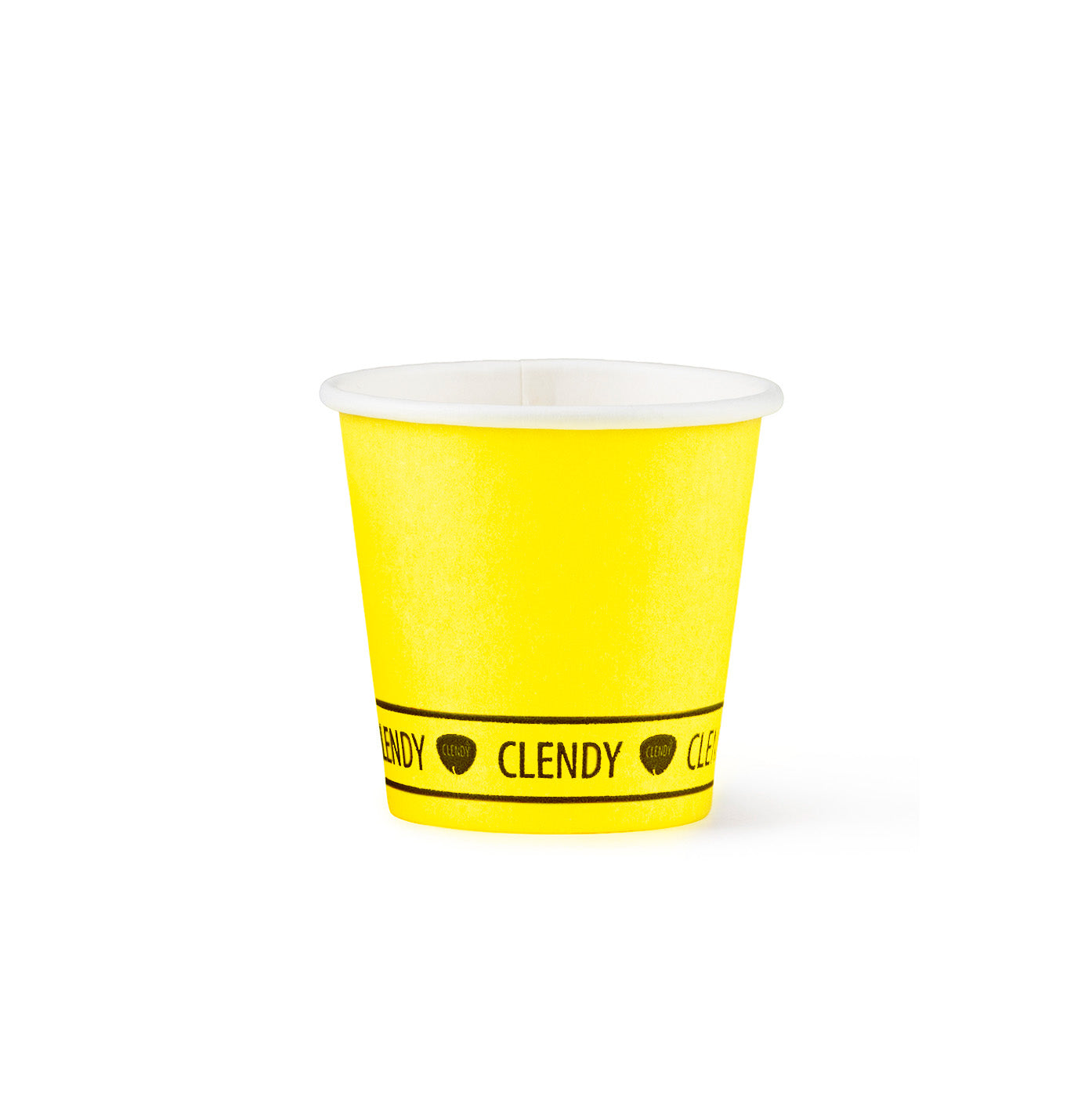 CLENDY BIO BICCH.CARTA  75ML 50PZ GIALLO