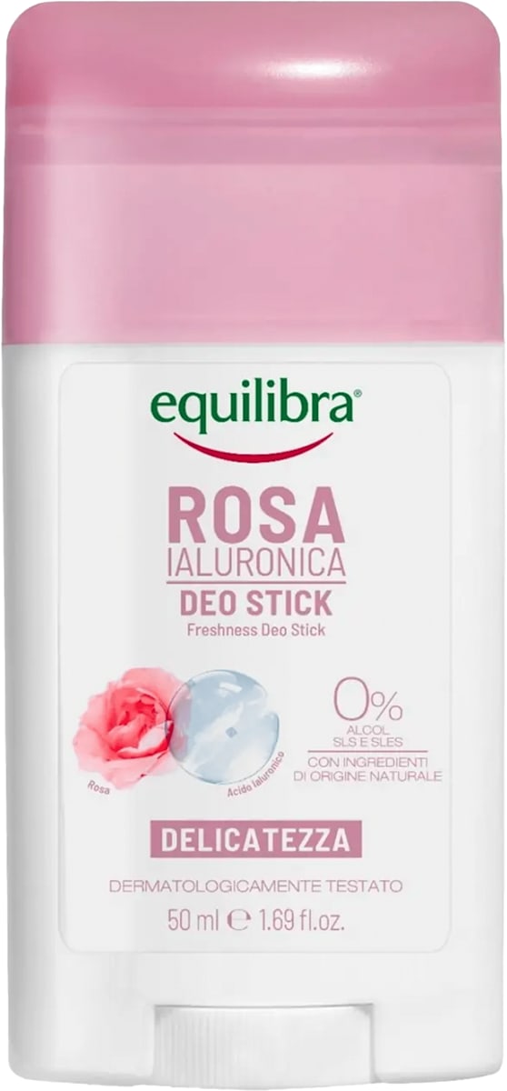 EQUILIBRA DEO STICK 50ML ROSA IALURONICA