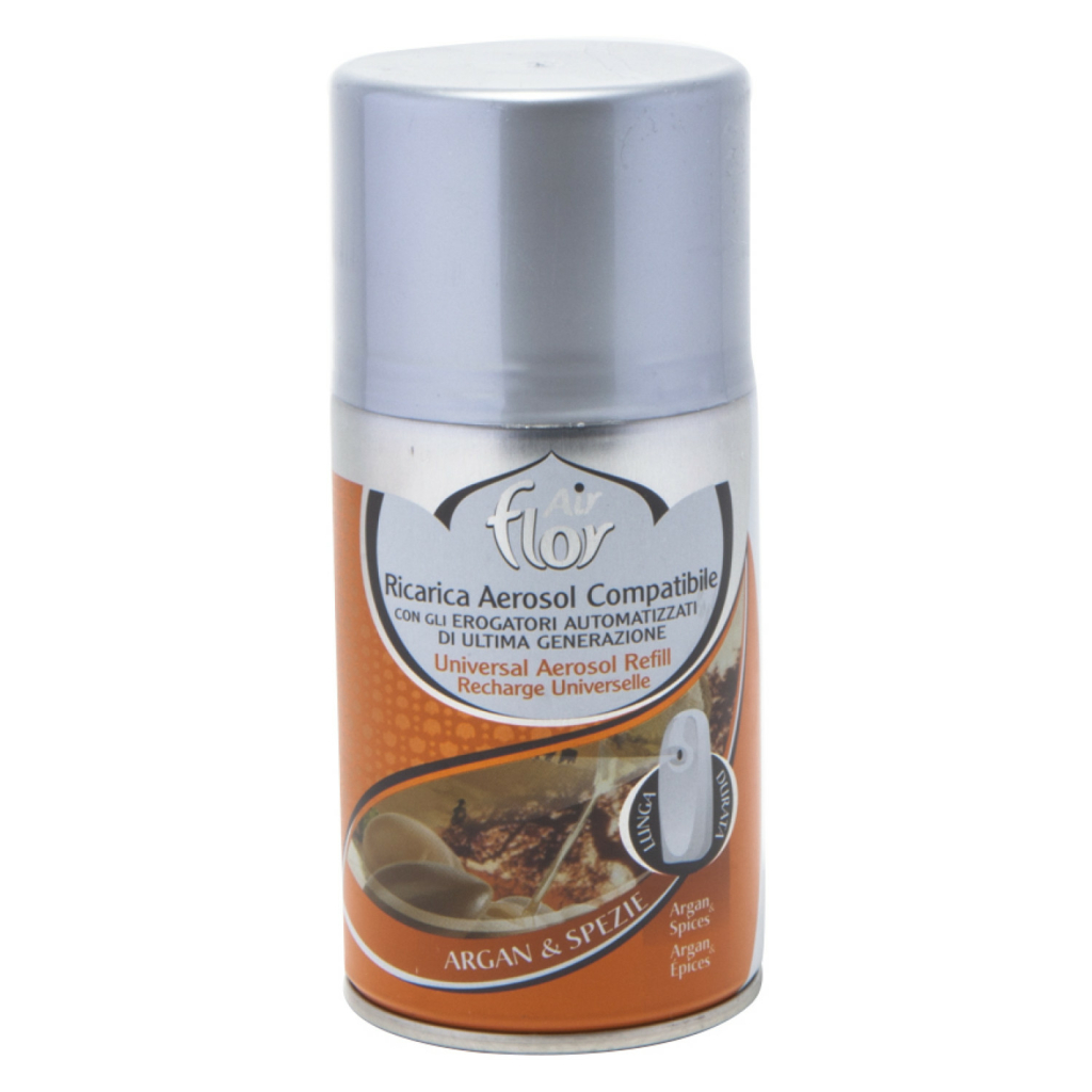 AIR FLOR DEO MATIC RIC.250ML ARGAN&SPEZI