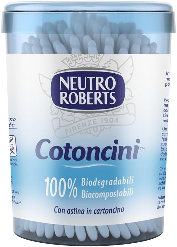 ROBERTS BASTONCINI 100PZ BIODEGRADABILI