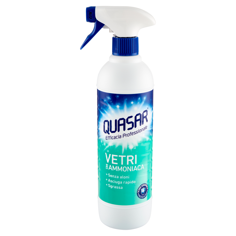 QUASAR VETRI 580ML TRIGGER C/AMMONIACA