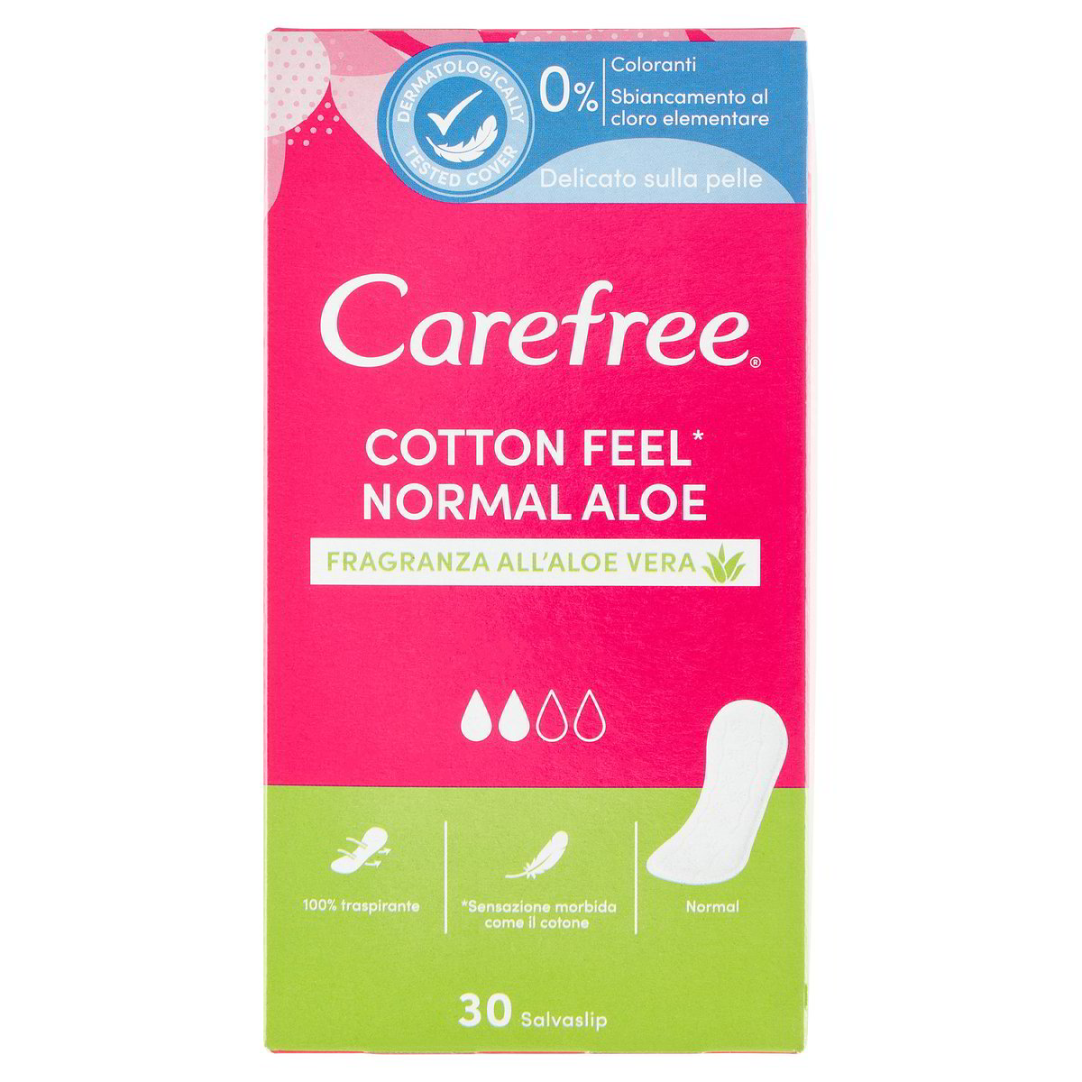 CAREFREE SALVASLIP ALOE 30PZ DISTESO