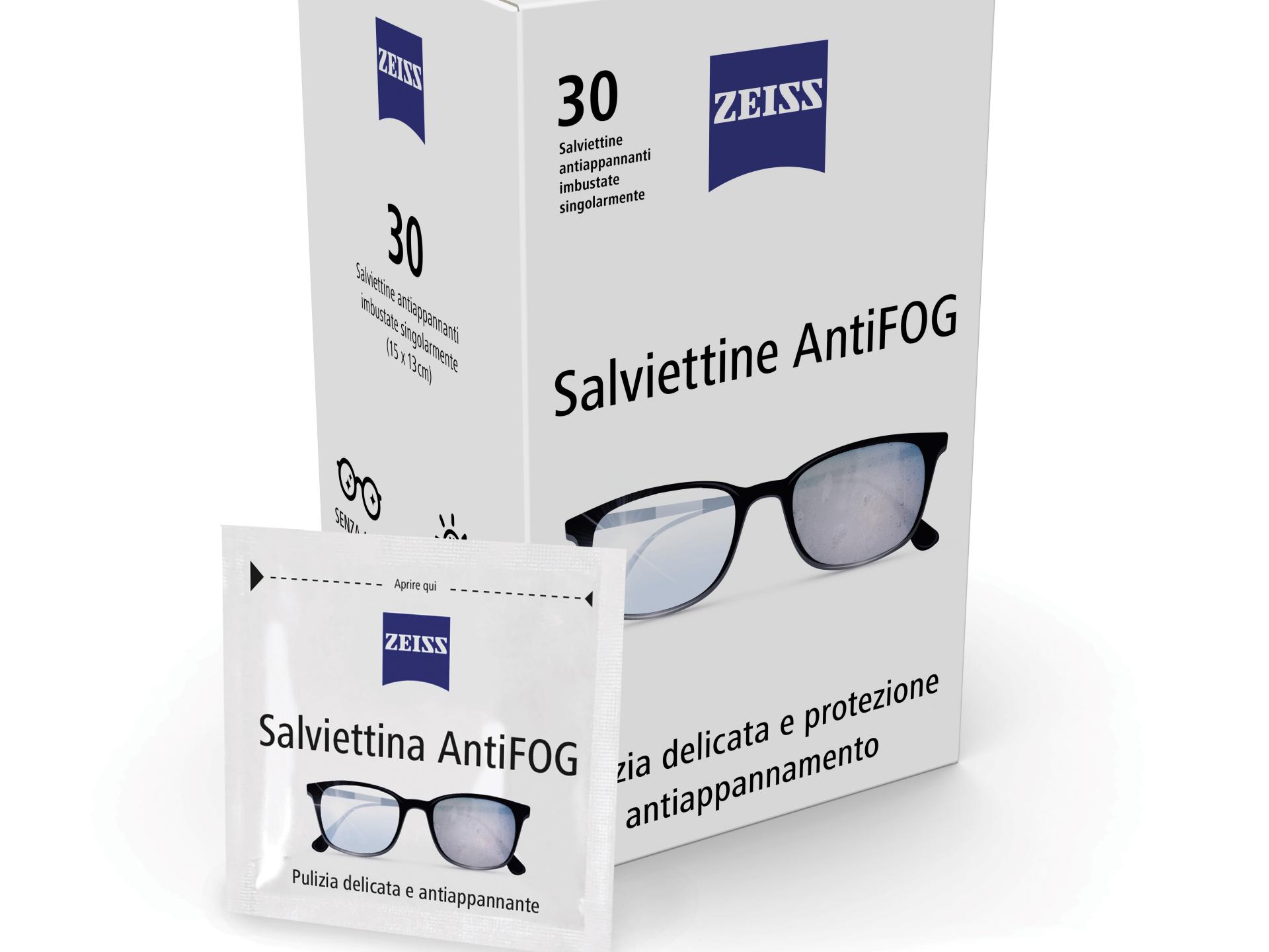 PAIF SALVIETTINE OCCHIALI 20PZ ANTIFROG
