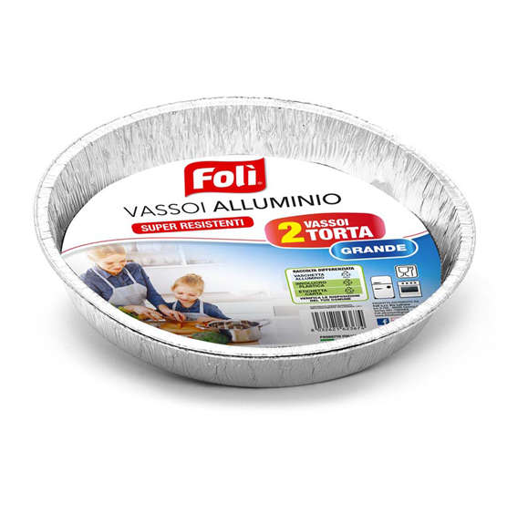 FOLI'CONT.ALLUM.TORTA 1PZ RIUTILIZ.GRAND