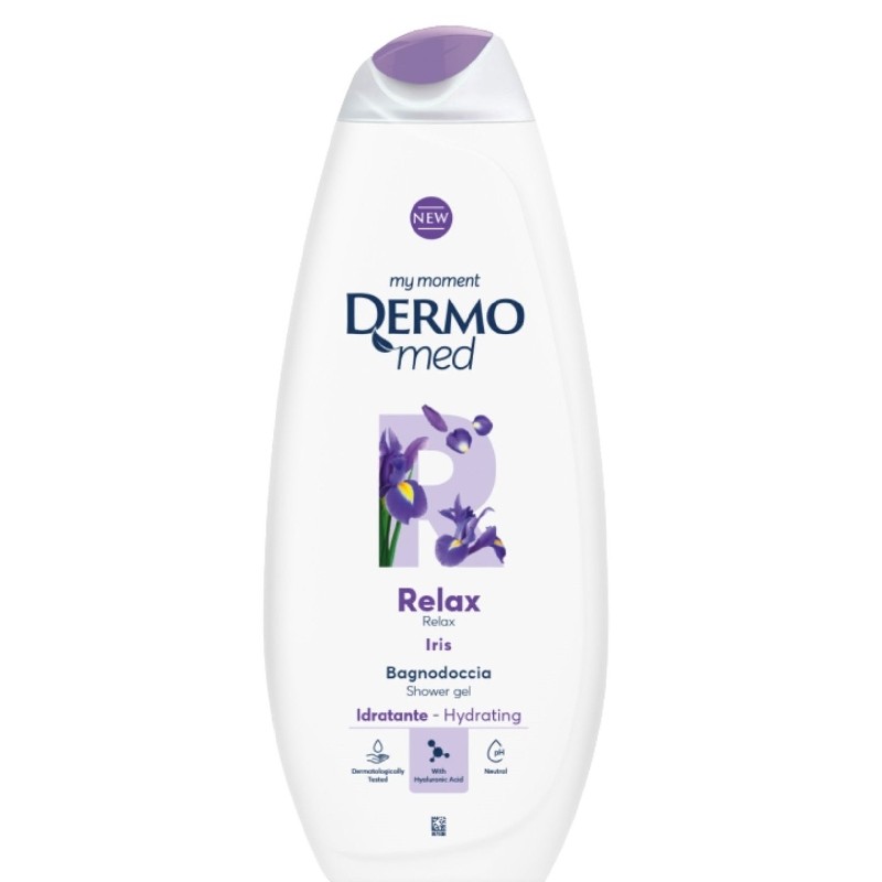 DERMOMED BAGNOSCHIUMA 650ML RELAX IRIS