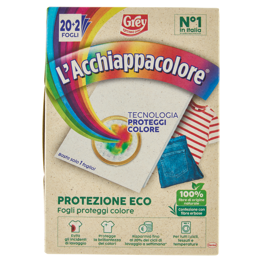 GREY L'ACCHIAPPACOLORE 20+2FOGLI ECO