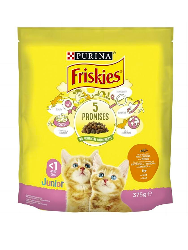 FRISKIES JUNIOR GATTO 375GR.POL/TACC/VER