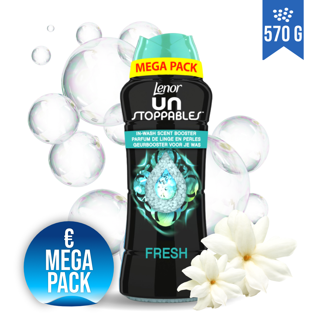 LENOR PERLE 495GR MEGA PACK FRESCH.FLOR.