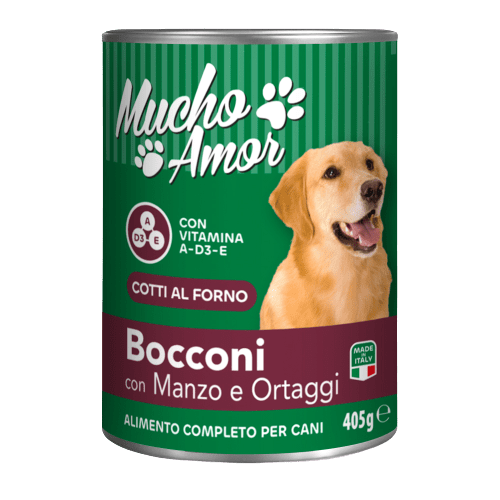 MUCHOAMOR CANE PATE'400GR VITEL/ORTAGGI